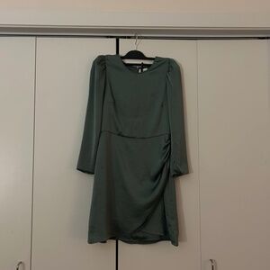 Aritzia Wilfred Didi Satin Mini Dress